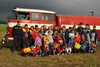 Společná fotka všech soutěžních družstev - příprava