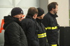 Velení okrsku a zástupci policie