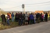 U jezera se sešla početná skupinka příznivců vodníka Pepíka