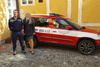 Při čekání jsme si udělali alespoň fotku u autíčka