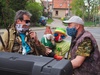 Vyzvednutí vodníka Pepíka z jeho zimního stanoviště.